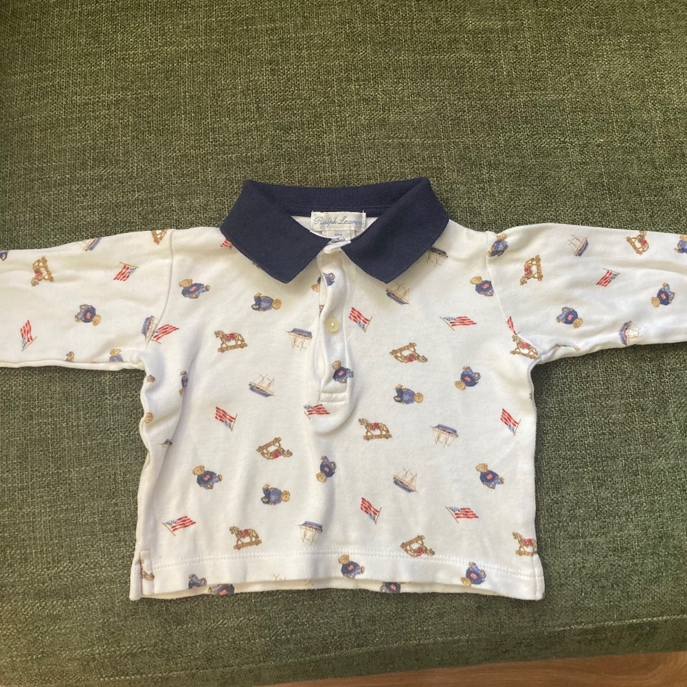 Ralph Lauren - infant/baby - long sleeve top
